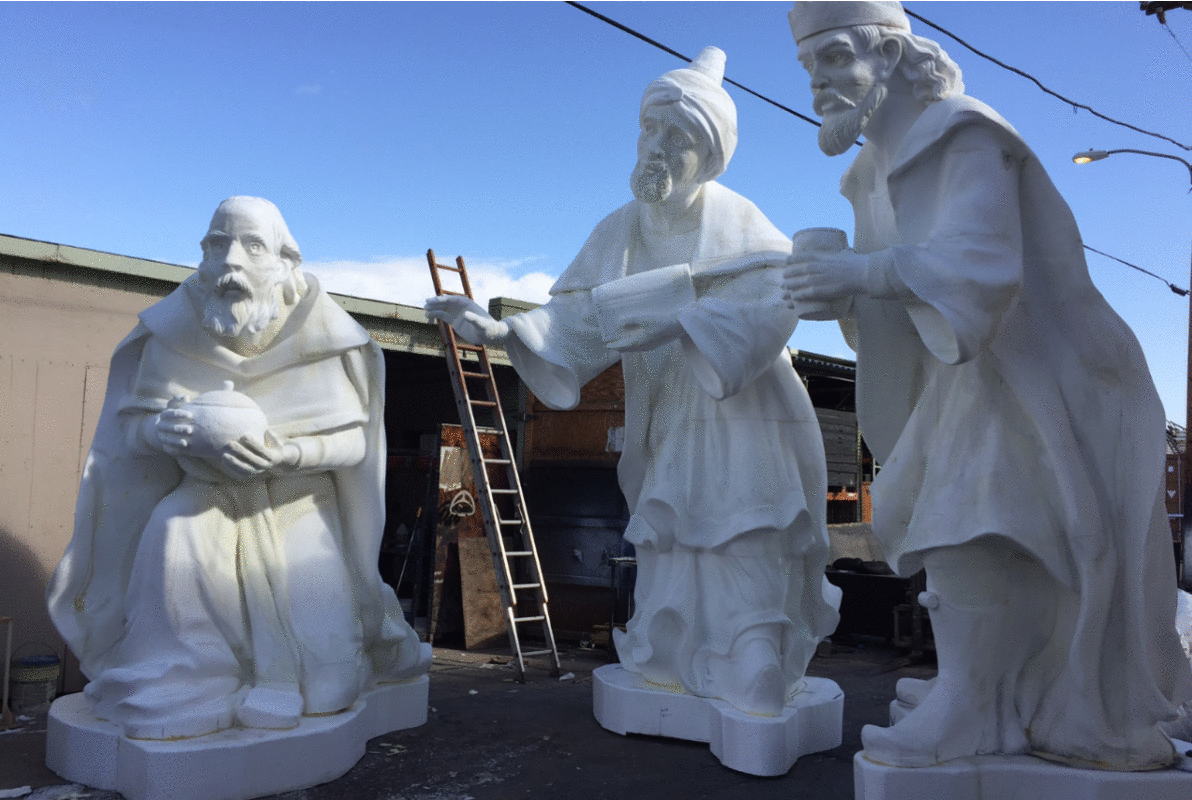 Custom Scuplture - Three Wisemen
