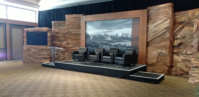 Corporate Staging Set Design Sedona
