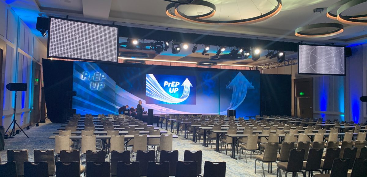 Corporate Staging Scenic Design